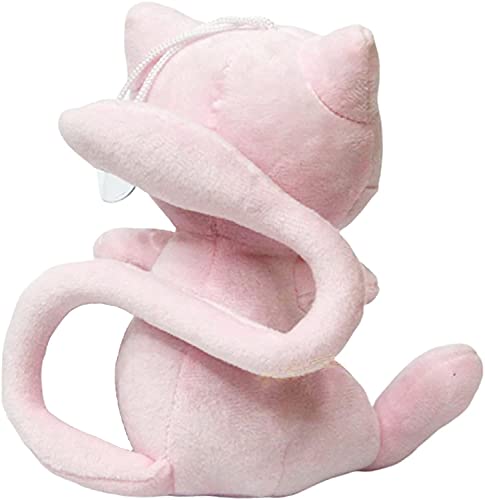 Figuras de peluche de Pokemon de 16 cm/6.2 pulgadas lindo Mew animales de peluche suaves muñecas de peluche de peluche regalos para niños