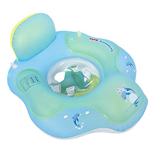 Flotador de Natación para Bebés con Asiento Anillo,Bebé Recién Nacido Aprende a Nadar Entrenador Inflable Flotador Ajustable para Piscinas para Bebés,Anillo de Natación para Bebés (10-26 Meses,M)