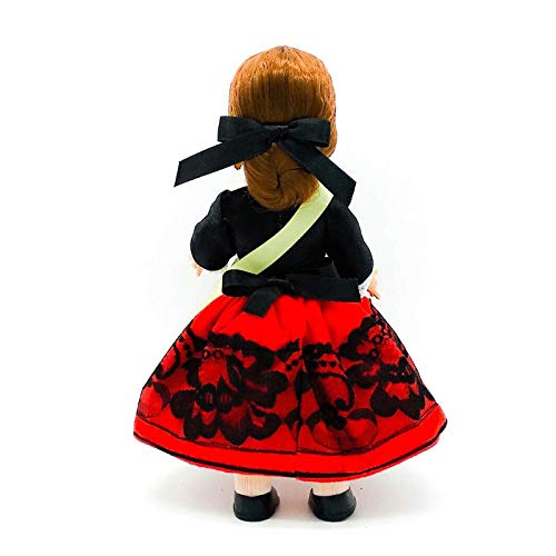 Folk Artesanía Muñeca colección Regional 35 cm Vestido típico Palentina Palencia España, Nueva y Original.