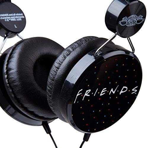 Friends Auriculares Niños, Auriculares Diadema Ajustables, Cascos Musica Niños para Tablet Ordenador Telefono, Volumen Limitado 85dB, Regalos para Niños y Niñas