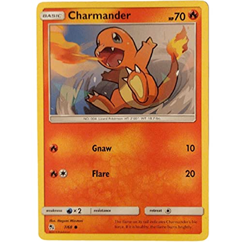 Friki Monkey Pokemon Charmander 7/68 & Charmeleon 8/68 Non Holo Hidden Fates + Extra Protection Near Mint (boosterfrisch) 2019