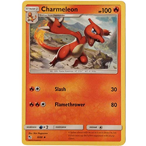 Friki Monkey Pokemon Charmander 7/68 & Charmeleon 8/68 Non Holo Hidden Fates + Extra Protection Near Mint (boosterfrisch) 2019