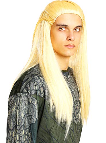 Funidelia | Peluca Legolas - El Señor de los Anillos Oficial para Hombre y Mujer ▶ El Señor de los Anillos, Películas & Series, El Hobbit, Lord of The Rings (LOTR)