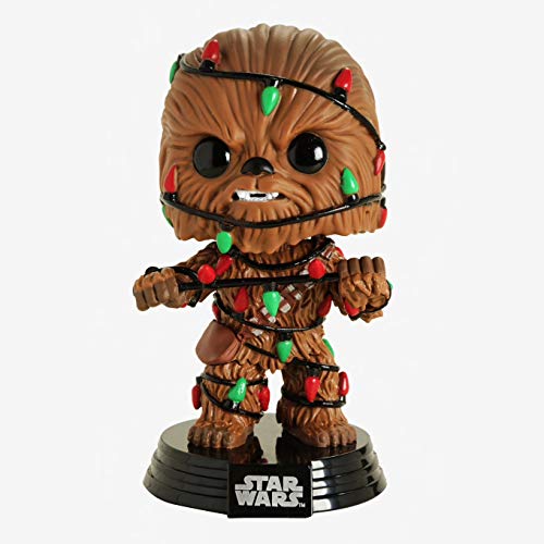 Funko 33886 POP Bobble: Star Wars: Holiday Chewbacca w/ Lights