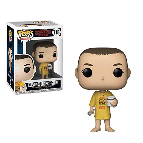 Funko 35057 Pop Vinyl: Stranger Things: Eleven in Burger tee, Multi