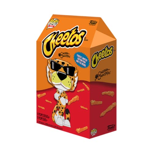 Funko 46482 Pop y tee: Cheetos - Chester Cheetah - Pequeño, Multicolor