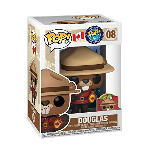 Funko 46624 Pop! en todo el mundo: Canadá - Douglas #08