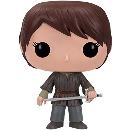 Funko Arya Stark: Game of Thrones x POP! Vinyl Figure & 1 PET Plastic Graphical Protector Bundle [#009 / 03089 - B]