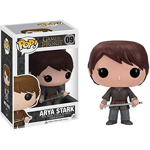 Funko Arya Stark: Game of Thrones x POP! Vinyl Figure & 1 PET Plastic Graphical Protector Bundle [#009 / 03089 - B]