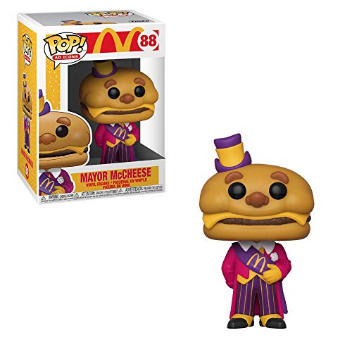 Funko- Pop Ad Icons: McDonald's-Mayor McCheese Figura Coleccionable, Multicolor (45725)