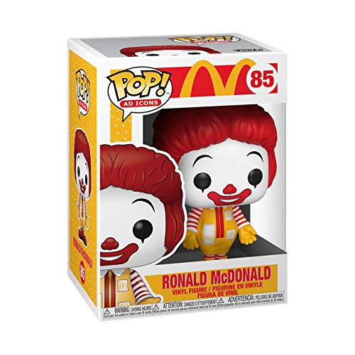 Funko - Pop! Ad Icons: McDonald's - Ronald McDonald Figura Coleccionable, Multicolor (45722)