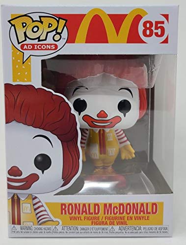 Funko - Pop! Ad Icons: McDonald's - Ronald McDonald Figura Coleccionable, Multicolor (45722)