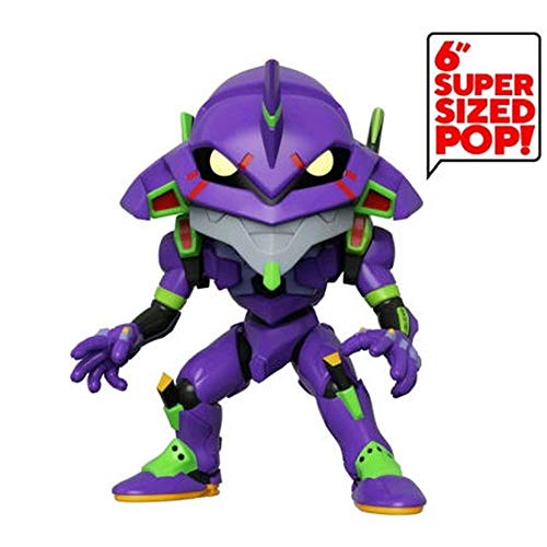 Funko- Pop Animation: Evangelion-6" Eva Unit 01 Neon Genesis Collectible Toy, Multicolor, One Size (45117)