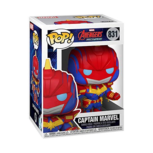 Funko- Pop Comics Cap. Marvel (55235)