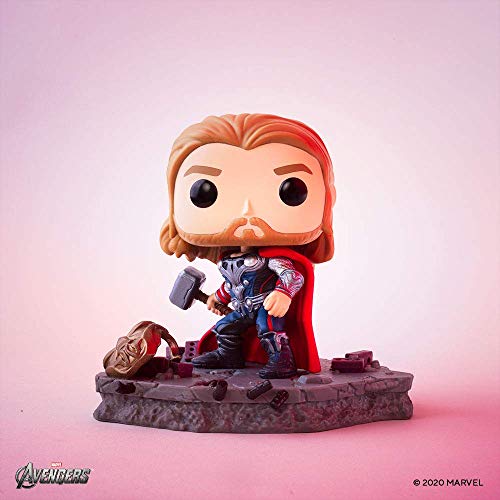 Funko Pop! Deluxe Marvel Avengers Assemble Series - Figura de Thor, producto exclusivo de Amazon (figura 4 de 6)