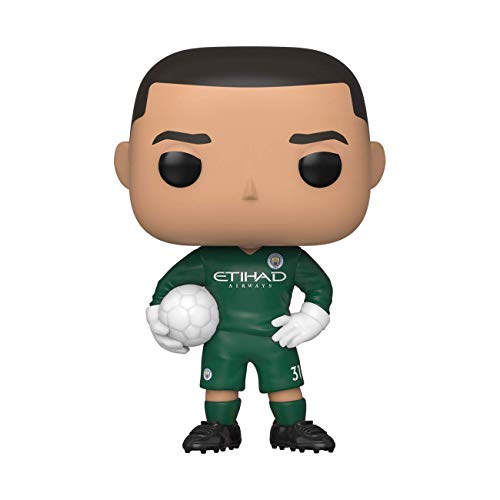 Funko- Pop Football: Manchester City-Ederson Santana de Moraes National Soccer Club Figura Coleccionable, Multicolor (47254)