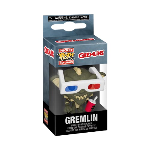 Funko- Pop Keychain Gremlins-Gremlin w/3D Glasses Horror S8 Figura coleccionable, Multicolor (49828)