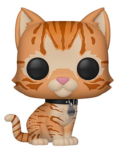 Funko - Pop! Marvel: Captain Marvel - Goose The Cat Figura Coleccionable, Naranja (36379)