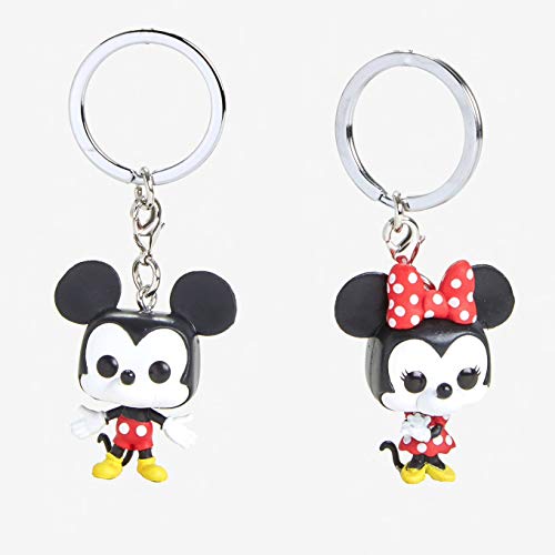 Funko Pop!- Mickey & Friends Pack llaveros Pocket Pop Disney Mickey Minnie&, Multicolor (36368)