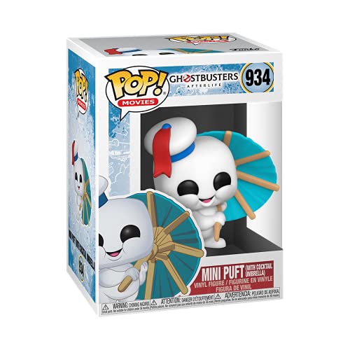 Funko POP Movies: Ghostbusters: Afterlife- Mini Puft con Cocktail Umbrella