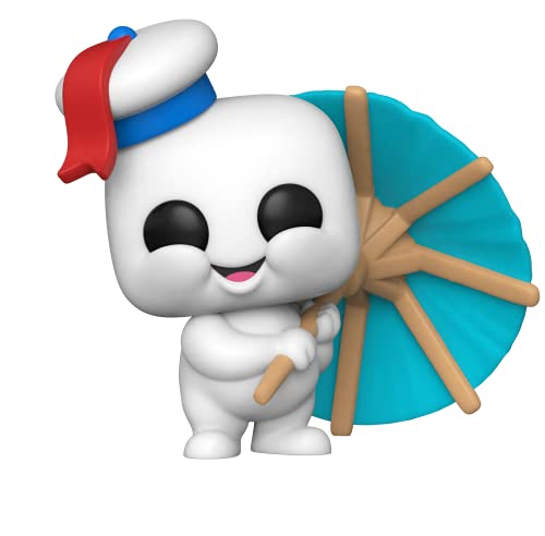 Funko POP Movies: Ghostbusters: Afterlife- Mini Puft con Cocktail Umbrella