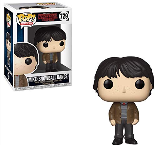 Funko Pop! Stranger Things - Figura de vinilo para baile de bola de nieve (incluye funda protectora para caja de pop)