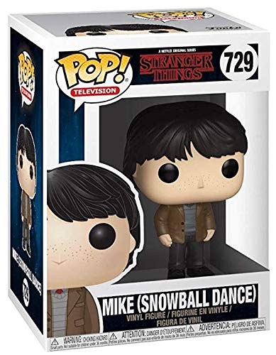 Funko Pop! Stranger Things - Figura de vinilo para baile de bola de nieve (incluye funda protectora para caja de pop)