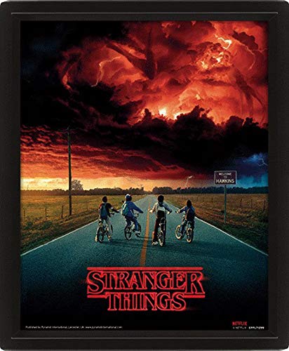 Funko Pop! - Stranger Things, Poster 3D Mind Flayer (Windows)