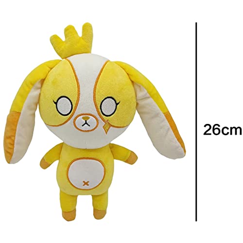 Funneh Plushie Doll,Plush Toy Bundle,Cute Funneh Plush Cat Doll,Kawaii Stuffed Stuffed Animal,Cute Cartoon Soft Plush Doll Childrens Favorite Companion Toy ( Color : Yellow , Size : 25cm/9.8in )