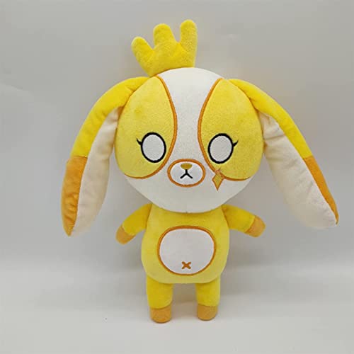 Funneh Plushie Doll,Plush Toy Bundle,Cute Funneh Plush Cat Doll,Kawaii Stuffed Stuffed Animal,Cute Cartoon Soft Plush Doll Childrens Favorite Companion Toy ( Color : Yellow , Size : 25cm/9.8in )