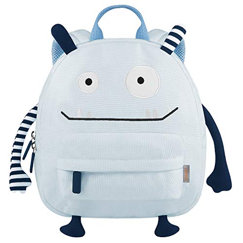 GAGAKU 3D Animals Mochila Infantil Grande para Niños y Niñas de 3 a 6 Años 100% Algodón , Azul