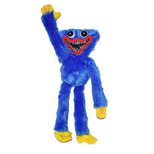 GAIJUAN Muñeco De Peluche 40cm(15.8inch) Puppy Playtime Huggy Wuggy Plush Personajes del Juego De Terror Juguete Aterrador Juguetes Blandos, Azul