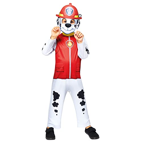 Generique - Disfraz y máscara Marshall niño Paw Patrol - 3-4 años (94-104 cm)