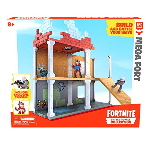 Giochi Preziosi- Fortnite Mega Fort + 2 Figuras (FRT36000)