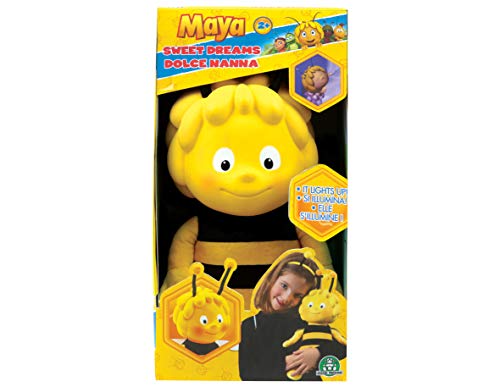 Giochi Preziosi– Maya la Abeja, Peluche Luminoso 34 cm, MAH04