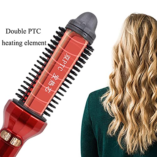 Greatangle-UK AE-504 Peine de Aire Caliente a Temperatura Constante rizador de Pelo automático secador de Pelo Profesional Peine rizador Grande Rojo