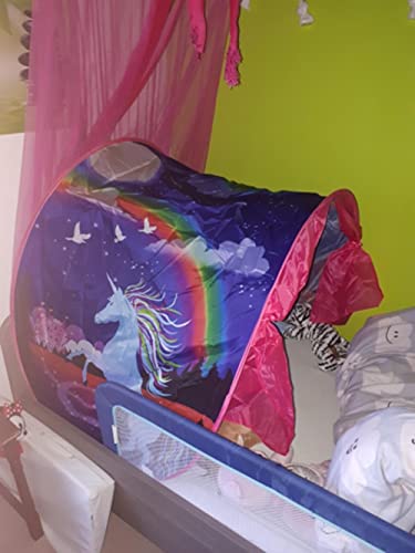 Guddawstraatyi Carpa para niños Cama DE NIÑOS Mosquito Net Starry Dream TENTE Cama DE NIÑOS PLATABLE Bloqueo LUZ CAMAZA Cama DE Cama DE Cama DE Dream DE Interior DE Dream DE LA LUZ Tienda de niños