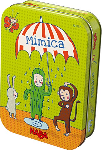 HABA -¿ Quién Soy Juego De Preguntas Y Respusestas, Multicolor (303126) + Mímica, Multicolor (303117)