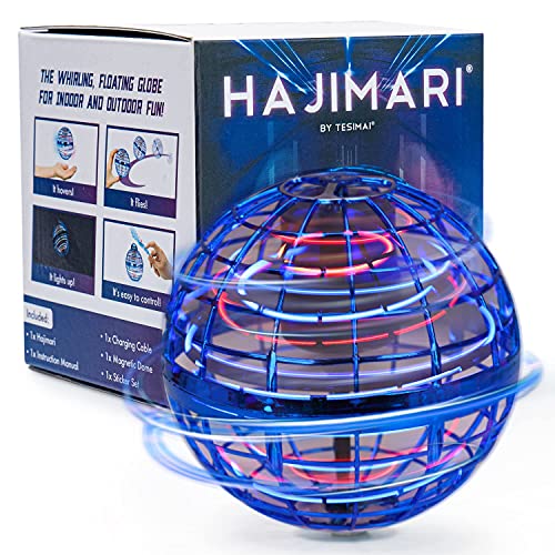 Hajimari Nova Bola Voladora Luminosa - Boomerang volador flotante | Pelota volante de juguete para todas las edades | Dron ovni volador con luces LED | Bola mágica con luz que flota y vuela para niños