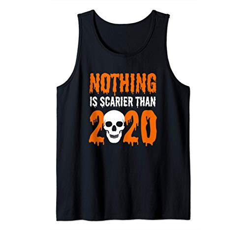 Halloween 2020 / Disfraz de calavera esqueleto aterrador Camiseta sin Mangas