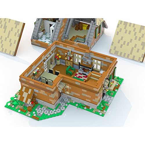 HAMM Rustic Farmhouse Juego de construcción de bloques de construcción MOC (Autorizado y diseñado por Bjorn Schouten) 3123 piezas modulares compatible con Lego