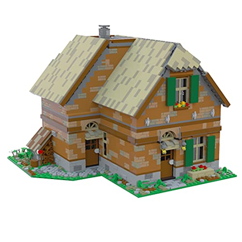 HAMM Rustic Farmhouse Juego de construcción de bloques de construcción MOC (Autorizado y diseñado por Bjorn Schouten) 3123 piezas modulares compatible con Lego