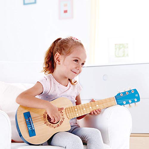 Hape International- Blue Lagoon Guitarra Clásica, Multicolor, Talla única (E0601)