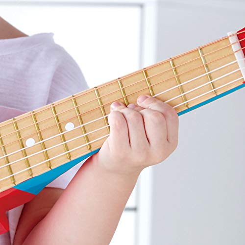 Hape International- Blue Lagoon Guitarra Clásica, Multicolor, Talla única (E0601)