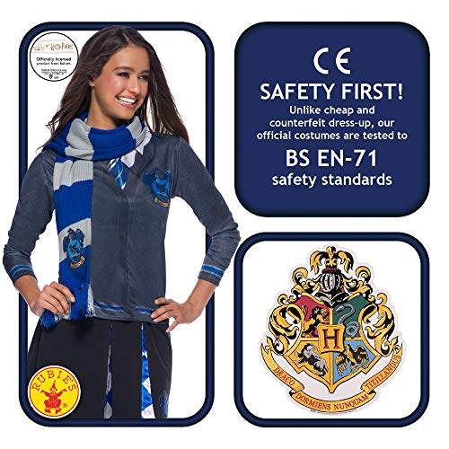 Harry Potter Deluxe Bufanda Ravenclaw, Multicolor, (Rubie'S 39036)