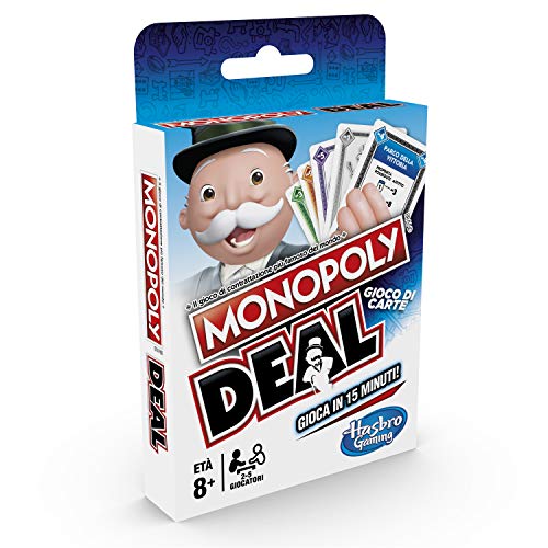 Hasbro Monopoly-E3113103 Deal, juego de cartas, multicolor, E3113103 , color/modelo surtido