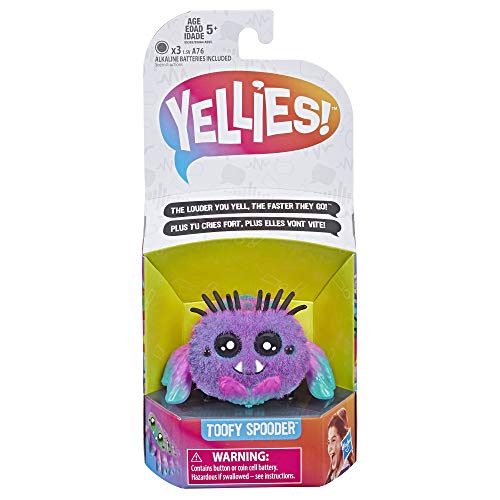 Hasbro Yellies! Toofy Spooder; Voice-Activated Spider Pet