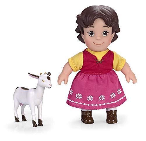 Heidi - Figura 17cm y Blanquita la Cabra 7cm en Blister (Famosa 700012250)