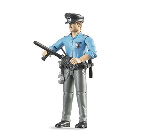 Hermano 60050 - policía bworld con el Tipo de Piel Clara y Accesorios - Minifigure