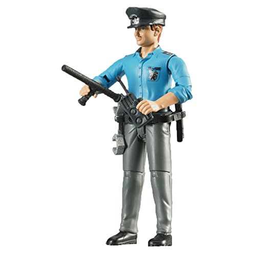 Hermano 60050 - policía bworld con el Tipo de Piel Clara y Accesorios - Minifigure